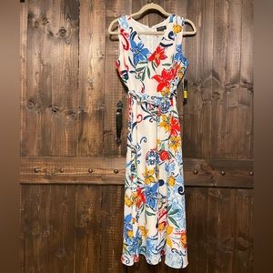 NWT Tahari MIDI Floral Dress - 6